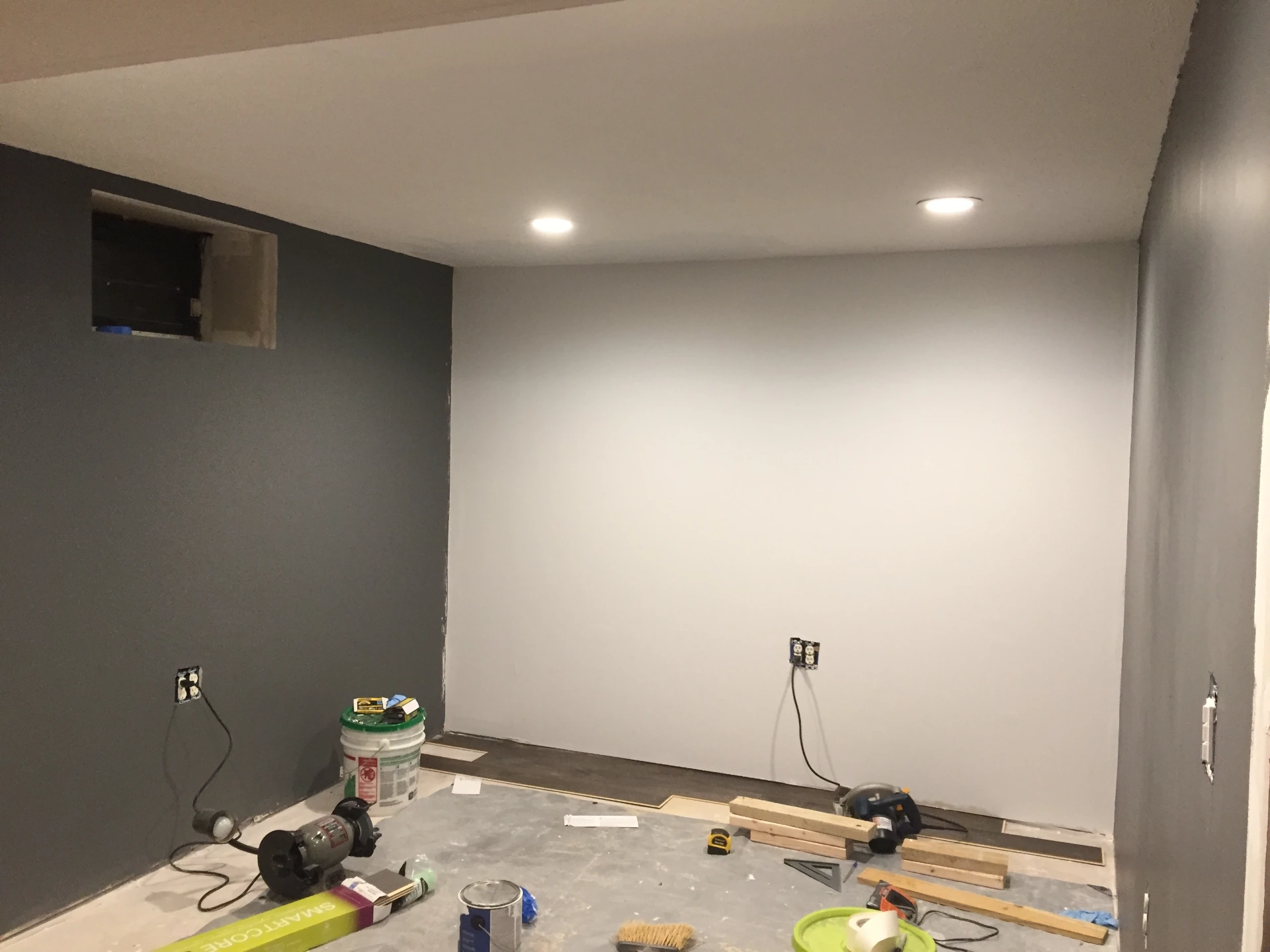 Basement Finishing - After