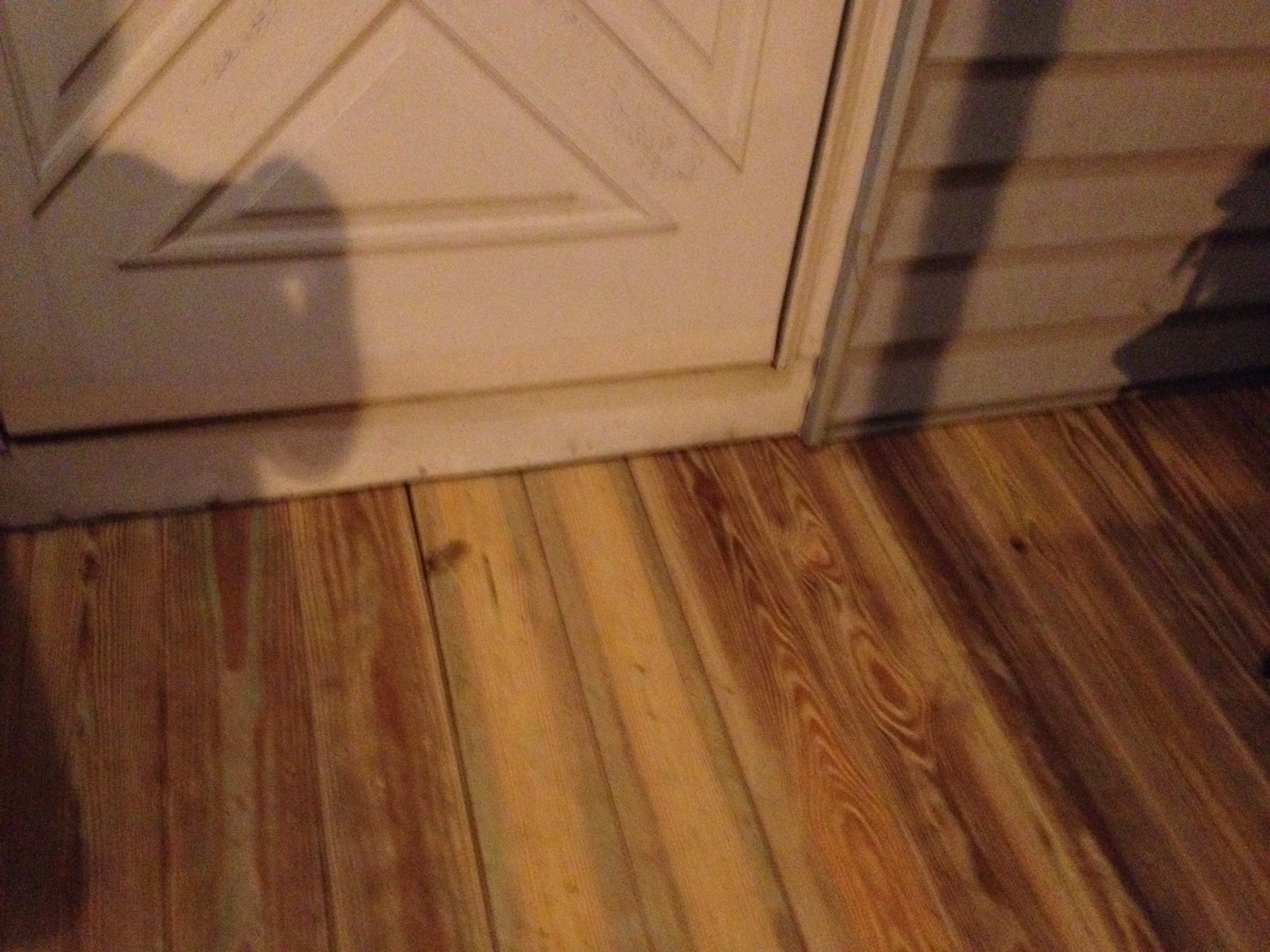 Hardwood floor installation
